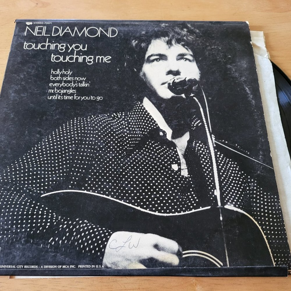 NEIL DIAMOND Touching You Touching Me LP 1969 Uni 73071 Stereo Pop Rock LP7 - Picture 10 of 10